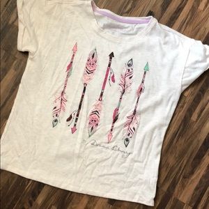 Soft arrow tee